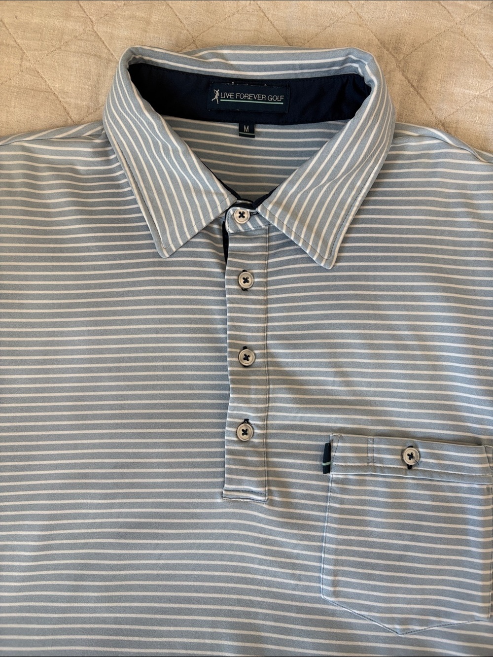 Live Forever Golf polo